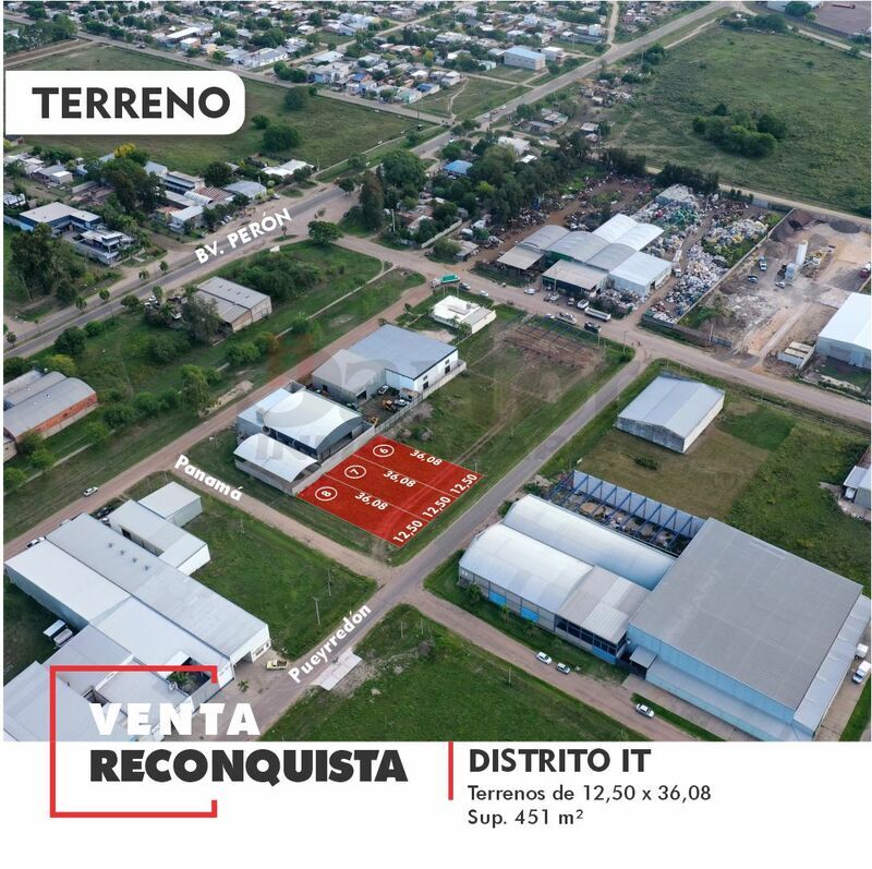 Terreno en Venta — Pueyrredón 2800, Reconquista, Santa Fe
