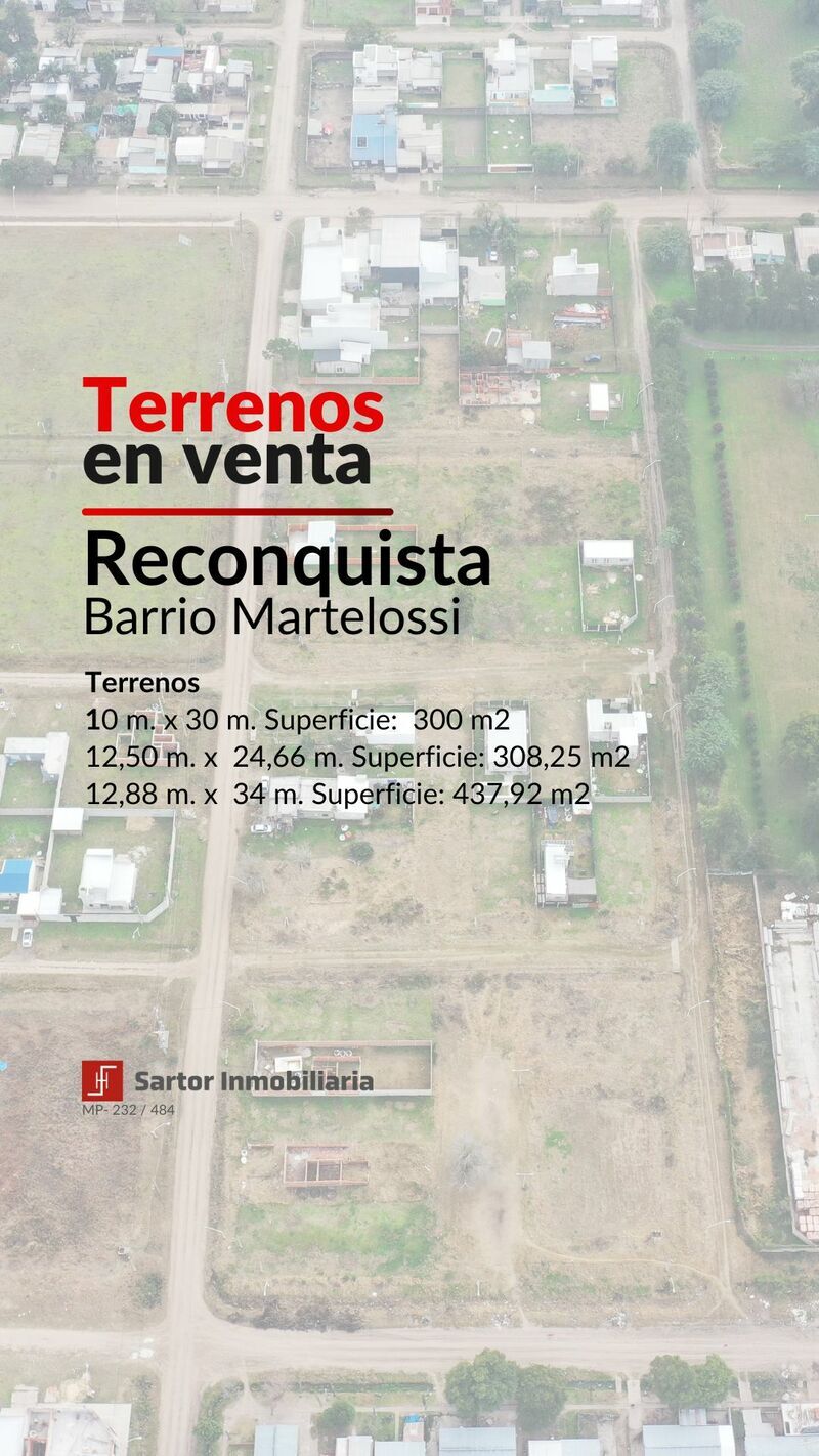 Terreno en Venta — Lisandro de la Torre y calle 34, Reconquista, Santa Fe