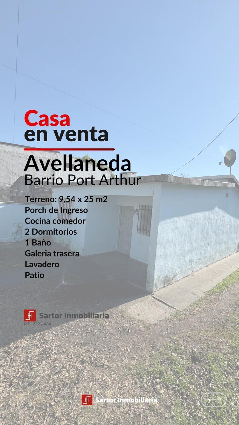 Casa en Venta — Calle 19 1700, Avellaneda, Santa Fe