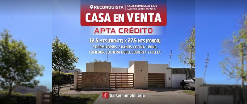 Casa en Venta — Formosa 1300, Reconquista, Santa Fe