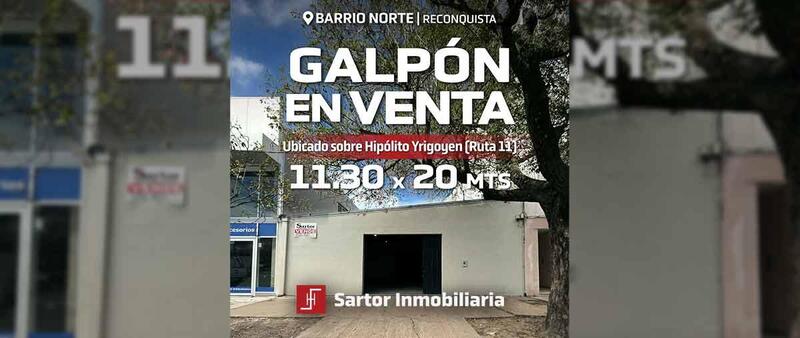 Galpón en Venta — Bv Hipolito Irigoyen 400, Reconquista, Santa Fe