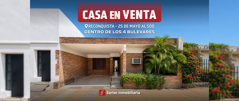 Casa en Venta — 25 de Mayo 500, Reconquista, Santa Fe