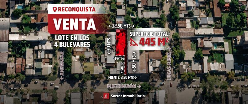 Terreno en Venta — Pueyrredon 1400, Reconquista, Santa Fe
