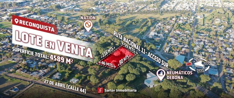 Terreno en Venta — Ruta Nacional 11 1, Avellaneda, Santa Fe