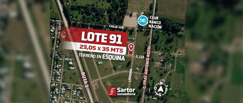 Terreno en Venta — Rincon de Luna 1, Reconquista, Santa Fe
