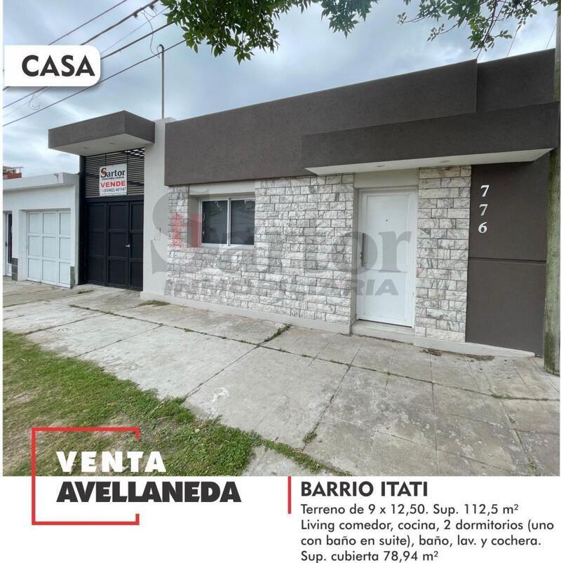 Casa en Venta — Calle 10 776, Avellaneda, Santa Fe